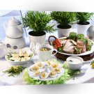World Easter Green Dinner A1 Xlarge Canvas