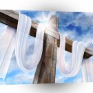 World Easter Religion Blue Sky Cross A1 Xlarge Canvas