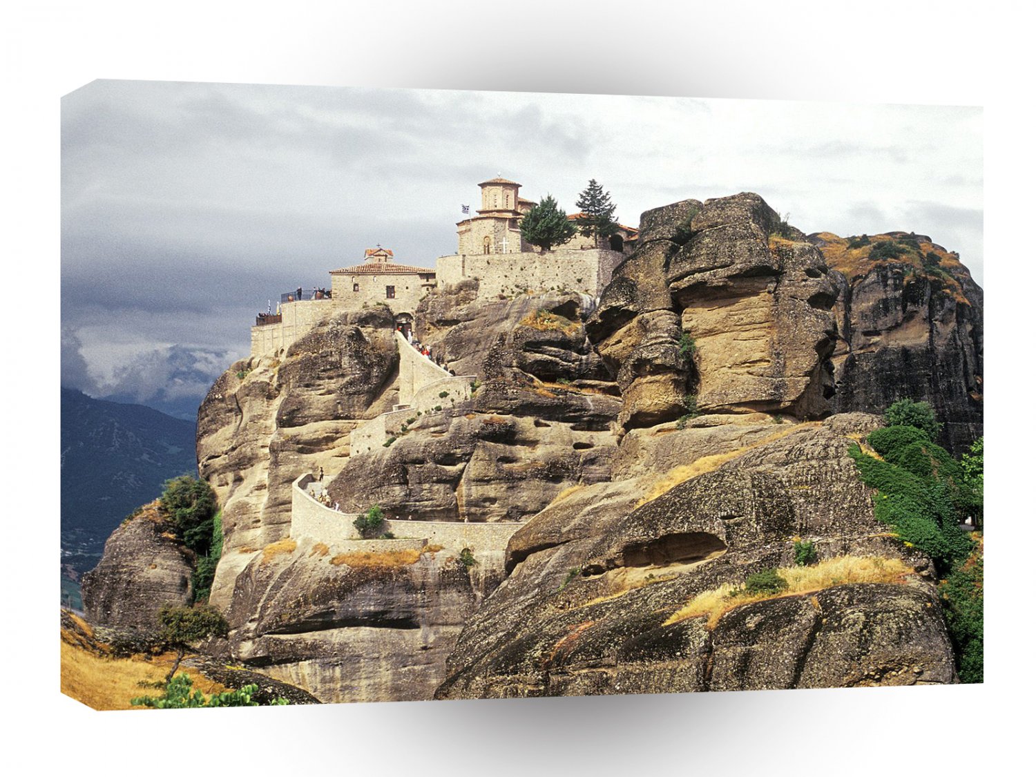 World Greece Monuments Varlaam Monastery Meteora A1 Xlarge Canvas