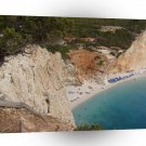 World Greece Sea Day Beach Hill A1 Xlarge Canvas