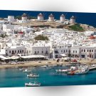 World Greece Sea Day Mykonos Siesta A1 Xlarge Canvas