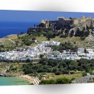 World Greece Sea Day Paradise Fort A1 Xlarge Canvas
