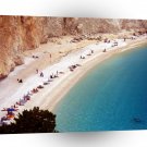 World Greece Sea Day Sand Beach A1 Xlarge Canvas