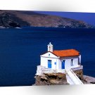 World Greece Sea Day Thalassini Church A1 Xlarge Canvas