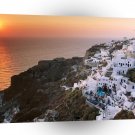 World Greece Sea Night Santorini A1 Xlarge Canvas