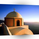 World Greece Sea Night Santorini Church A1 Xlarge Canvas