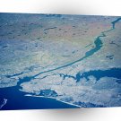 World Space Coast Satellite Imagery East Coast Hills A1 Xlarge Canvas