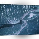 World Space Land Roads Satellite Imagery Wide Roads Town A1 Xlarge Canvas