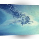 World Space Land Roads Satelliter Imagery Into Wat A1 Xlarge Canvas