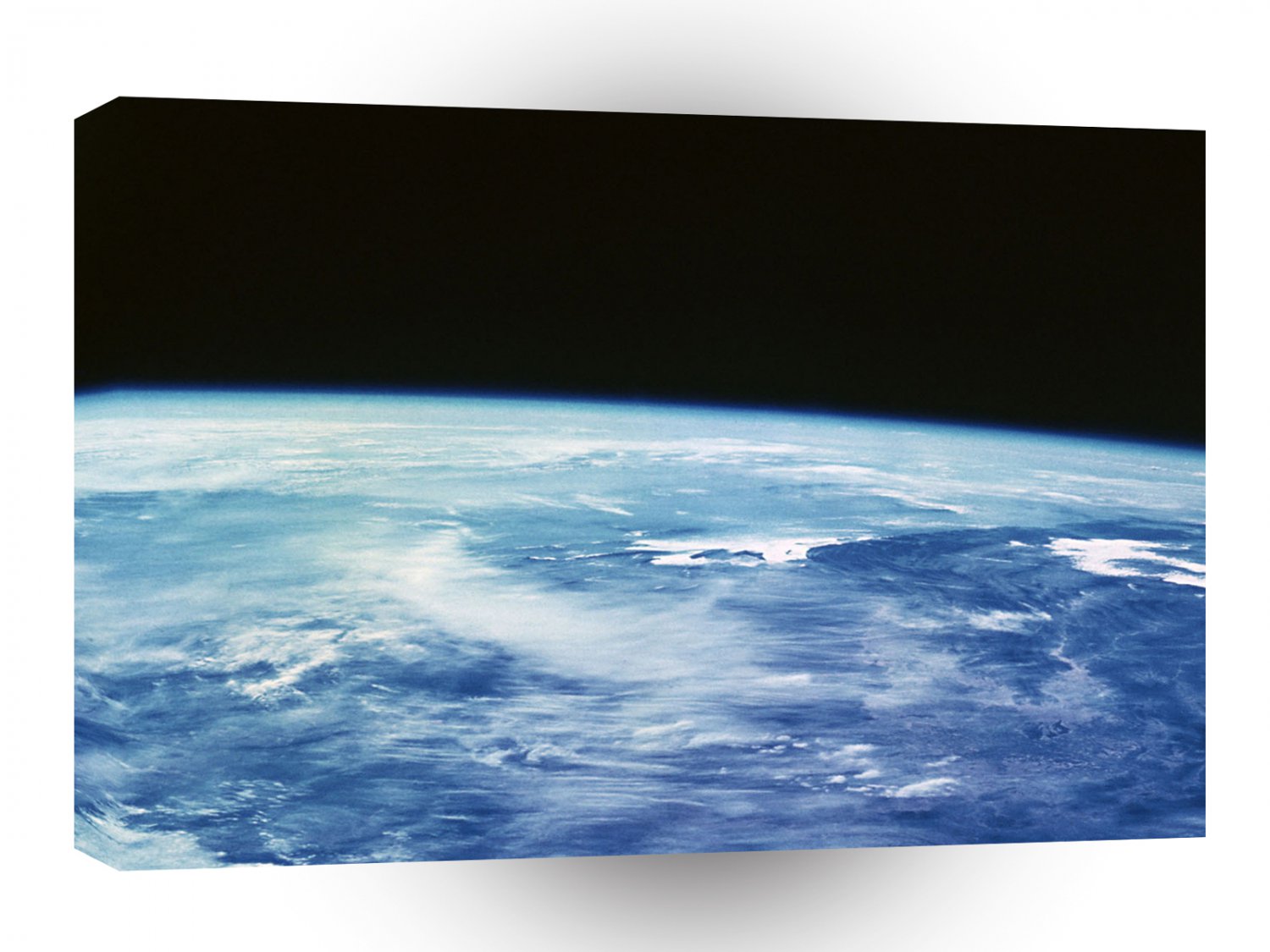 World Space Orbit Satellite Imagery Gravitational Pull Field Strength A1 Xlarge Canvas