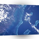 World Space Sea Satellite Imagery American Sea A1 Xlarge Canvas
