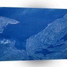 World Space Sea Satellite Imagery Country Large Water Area A1 Xlarge Canvas