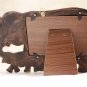 03 Elephant sawdust craft picture frame - Size 4x6