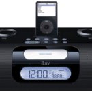  ILUV I277BLK DOCKING SPEAKERS WITH BLUETOOTH® (BLACK)