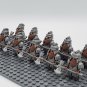 LOTR Dwarf Heavy Axe Infantry Army Set 10 Minifigures For Lego