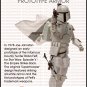 Custom Star Wars Prototype Armor Boba Fett Lego Card Back