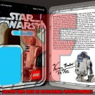 Custom Star Wars Vintage R2-D2 Kenny Baker Card Back