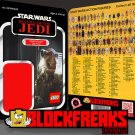 Custom Star Wars Vintage ROTJ 92-Back Saelt Marae (Yak Face) Lego Card Back