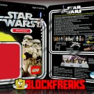 Custom Star Wars Vintage 12-Back Stormtrooper Lego Card Back