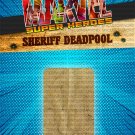 LEGO SDCC 2018 DEADPOOL SHERIFF EXCLUSIVE MINIFIGURE CUSTOM CARD BACK