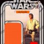 Custom Star Wars Vintage 12-Back Luke Skywalker Lego Card Back