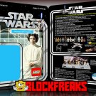 Custom Star Wars Vintage 12-Back Princess Leia Lego Card Back
