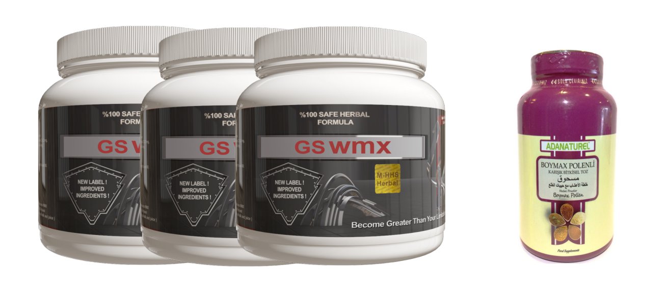 Gs wmx 3 Pots/months supply powder form