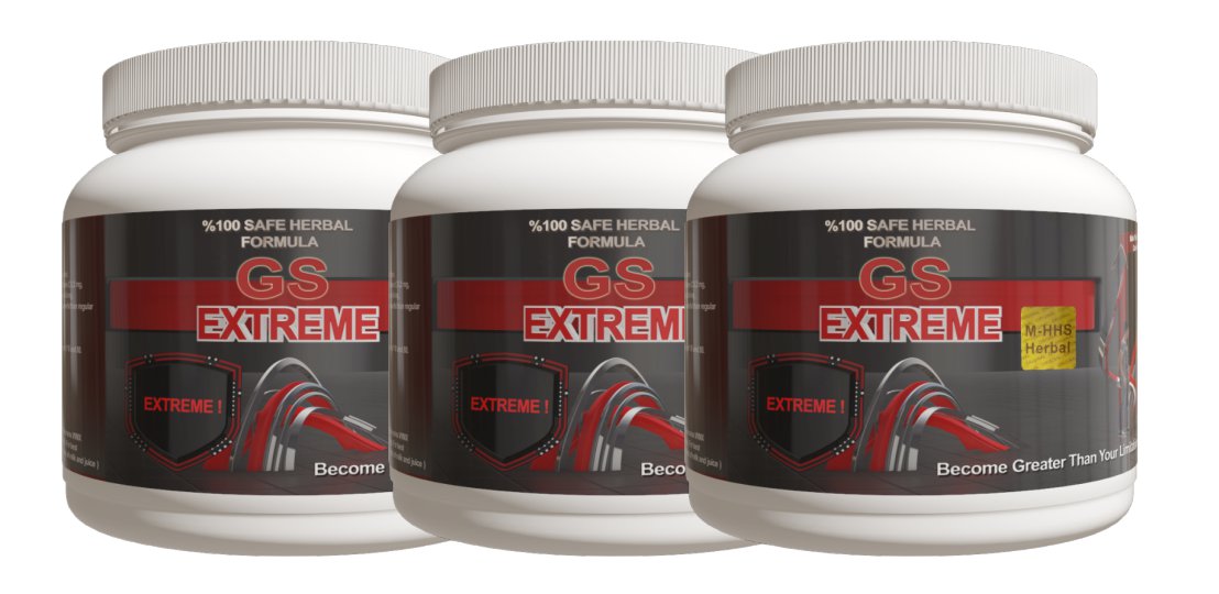 Gs ext. wmx 3 Pots/months supply powder form