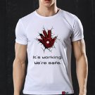 Iron man hand T-shirt