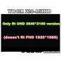 5D10N24288 Lenovo 15.6" UHD 4K Touch Screen LCD Display Bezel Assembly