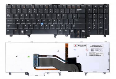 For Dell Precision M6600 M6700 M6800 US Laptop Keyboard Backlit Pointer