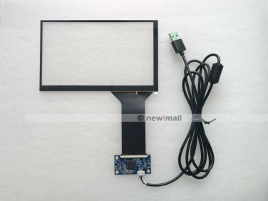 7" inch USB Multi-point capacitive Touch Screen Digitizer For 16:9 TFT LCD Panel