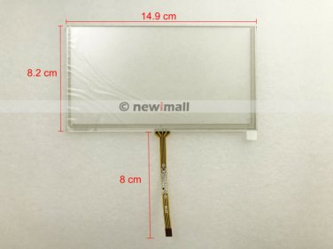 6.1" Touch screen Digitizer Fit for 11-16 TOYOTA CAMRY Touch screen Compatible