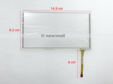6.1" Touch screen Digitizer Fit for 11-16 TOYOTA SCION Compatible Touch screen