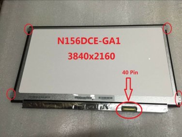 15.6" Laptop LED LCD Display Panel Screen 4K 3840x2160 N156DCE-GA1 N156DCE GA1