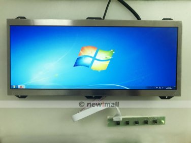 VGA-DVI Controller Driver board kit With 12.3" C123HAN01.0 LCD Screen 1920x720