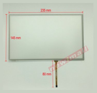 10.2 inch Resistive Touch screen Digitizer 235mmx145mm for AT102TN03 V.1 V.8 V.9
