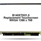 B140XTK01.0 14.0" WXGA HD Replacement Touchscreen