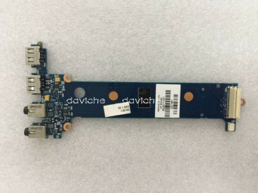 New For hp EliteBook 8760w Audio Sound Jack USB Board 652517-001 6050A2405301