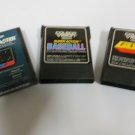 Atari 2600 Video Games - Starmaster, Super Action Baseball and Gorf