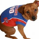Pets First NBA DETROIT PISTONS DOG Jersey, Large