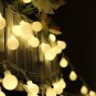 Warm White String Light 100 Pcs 33' Fairy Long String Hanging LED Bulb Lights