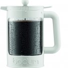 Bodum BEAN Cold Brew Coffee Maker, 51 Oz, Bright White