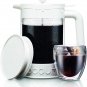 Bodum BEAN Cold Brew Coffee Maker, 51 Oz, Bright White