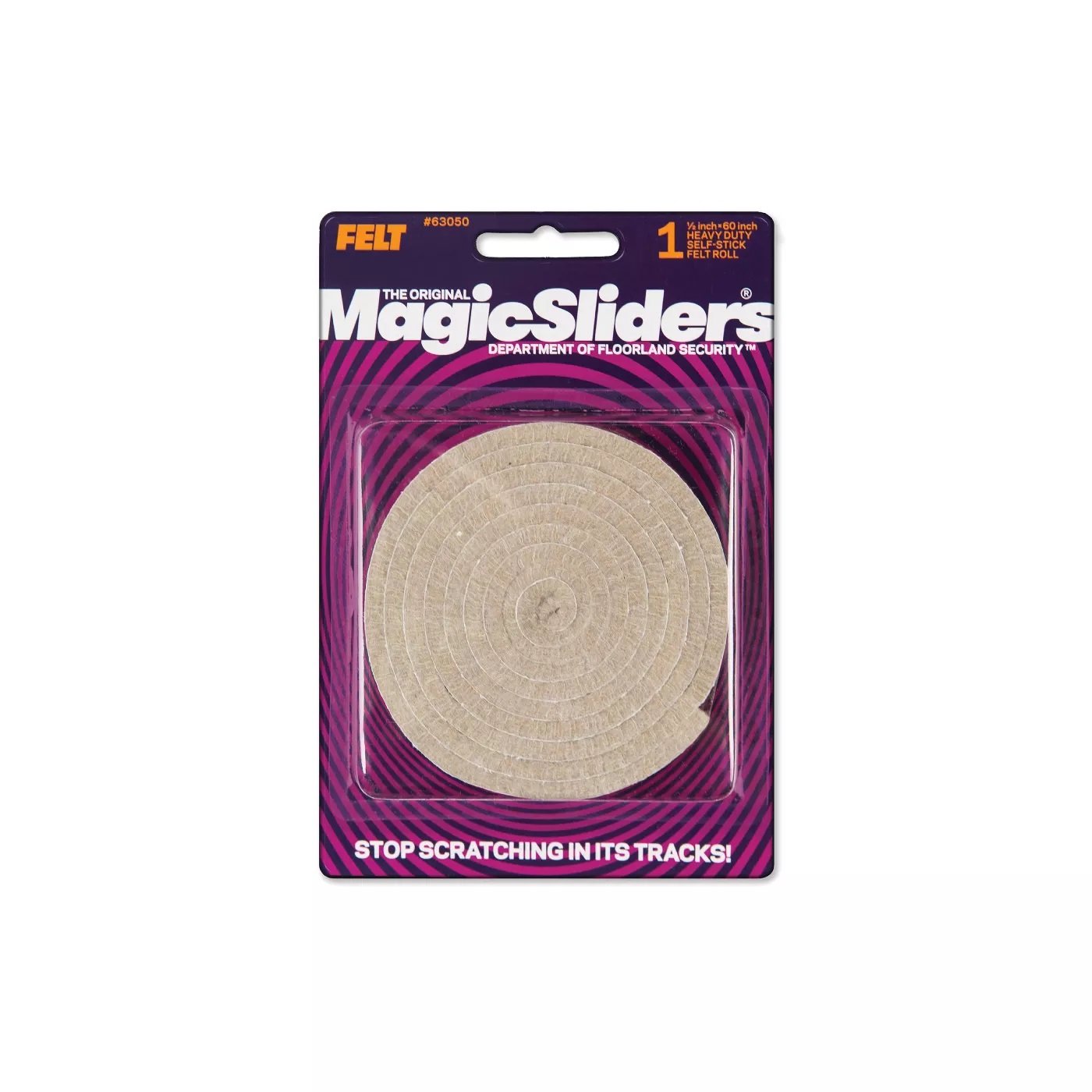Magic Sliders Roll Felt 1/2x60, 1pk
