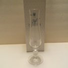 AVON ROSES ROSES 24% LEAD CRYSTAL D'ARQUES DURAND LUCIA FROSTED BUD VASE