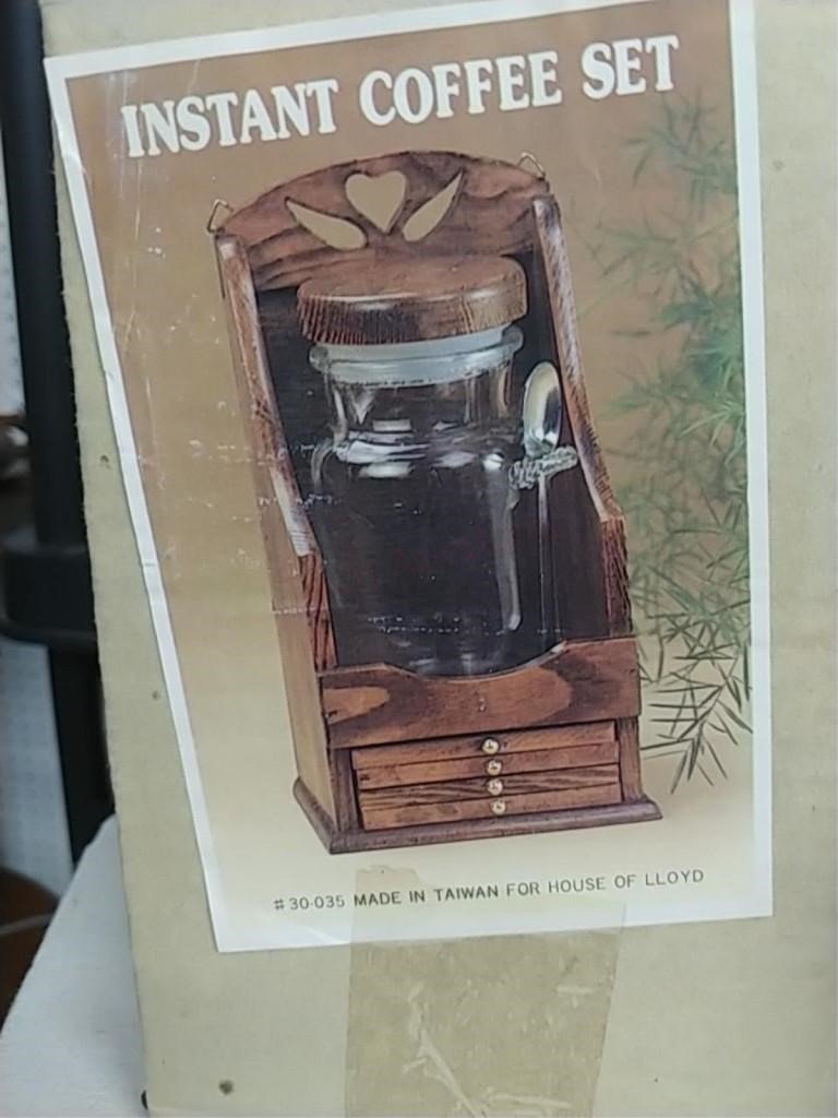 House of Lloyd Instant Coffee Set - NOS