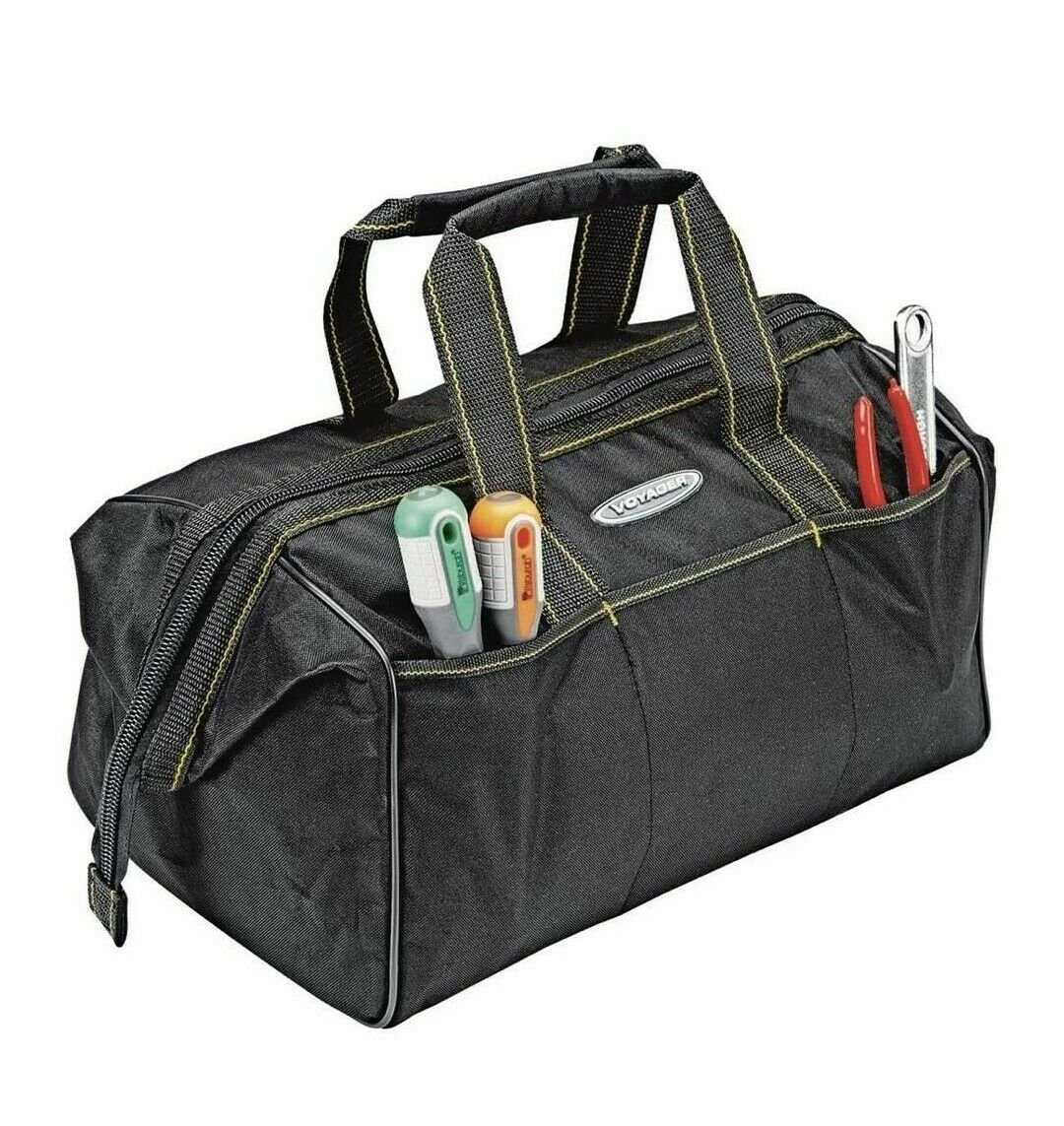 Voyager 15 inch tool bag Heavy Duty 15"x10"x9" Tote 6 Exterior & 8