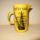 Vintage Cutty Sark Scots Whisky Yellow Ship Pitcher