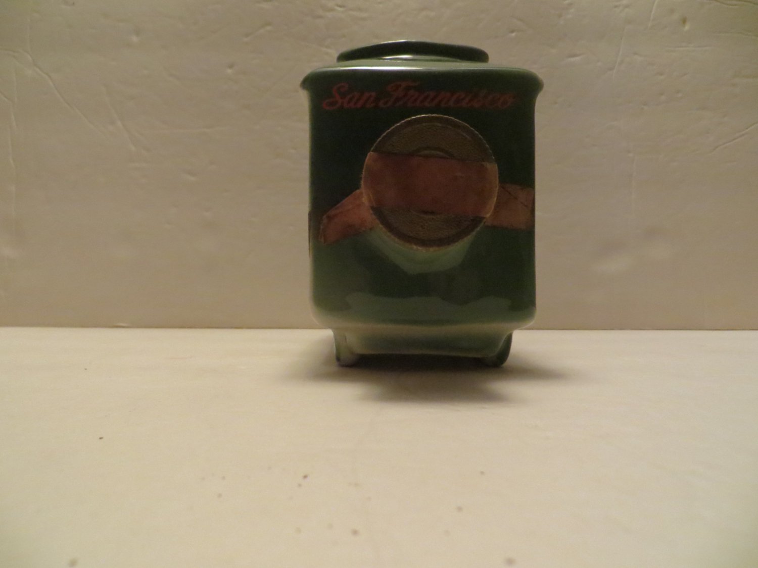 Jim Beam Whiskey Decanter Cable Car Powell & Mason Streets 1968 San